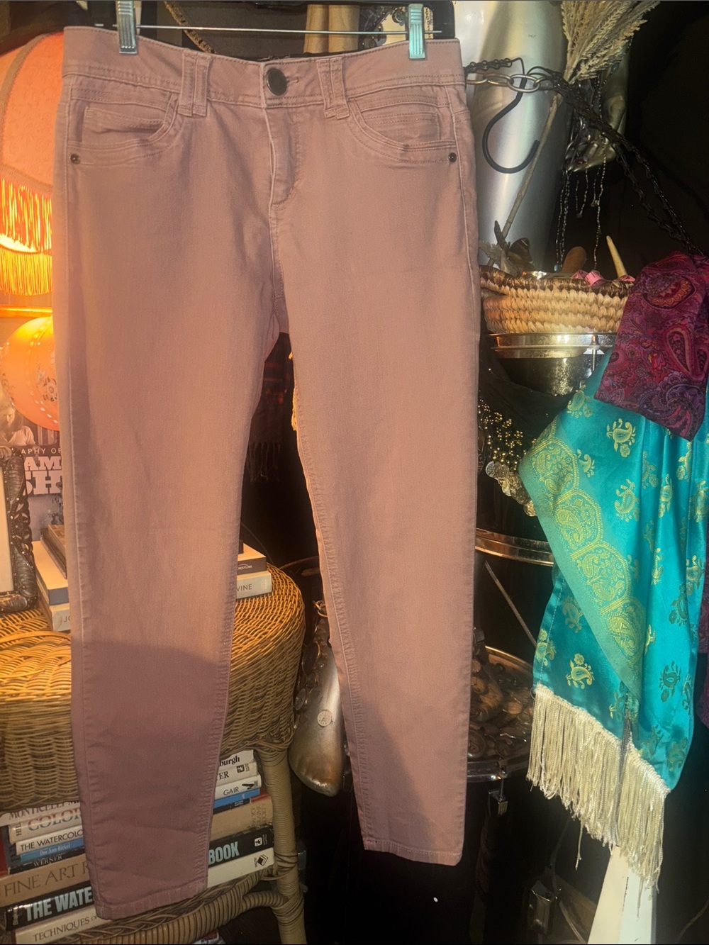 Democracy Skinny Jeans in Dusty Mauve